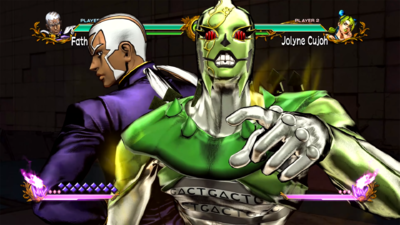 C-Moon appears after Pucci recites the 14 phrases to The Green Baby