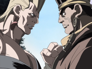 Polnareff falling out with him because he knows the Two Right Handed Man is nearby