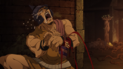 D an G crying out for his mother after losing an arm NSFWTAG