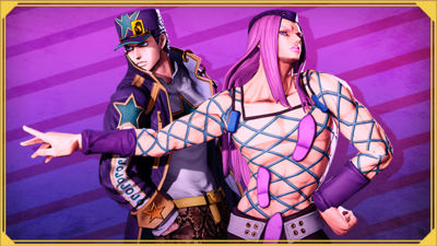 Jotaro (Stone Ocean ver.) & Anasui