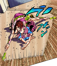 The Stand's arrows used to defend Mitsuba and Yasuho