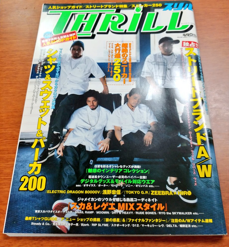 THRILL (September 2001) - JoJo's Bizarre Encyclopedia | JoJo Wiki