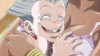 Young Polnareff Hugging Malena Anime.png