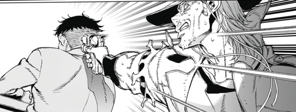 Hiraoka with Emperor aimed at his head by Hol Horse