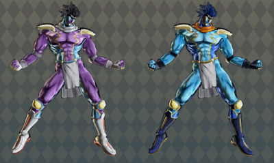 I made a pretty basic effect for this image (Star Platinum part 4