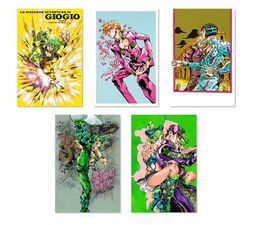 Hirohiko Araki JoJo Exhibition 2012 Postcards