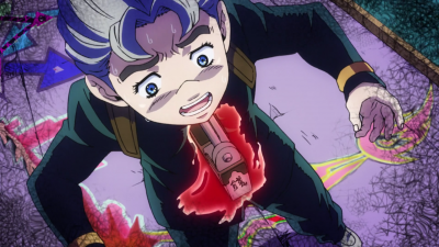 The Lock on Koichi, after feeling guilt over killing a cat