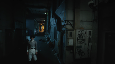 The alley in the TV Drama