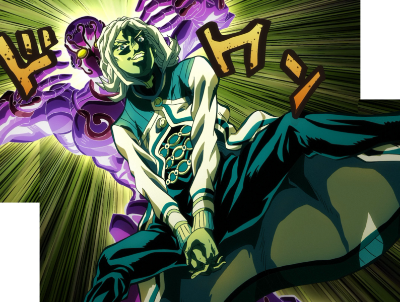 File:Terunosuke with his stand.png