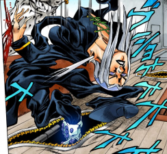 Leone Abbacchio deflated and abducted