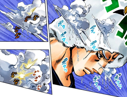 Weather Report JoJo S Bizarre Encyclopedia JoJo Wiki   443px 1weatherfirst 