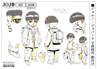 Baby Haruno's Model Sheet