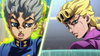 Koichi uses Echoes on Giorno.png