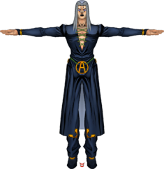 Abbacchio's model from Eyes of Heaven