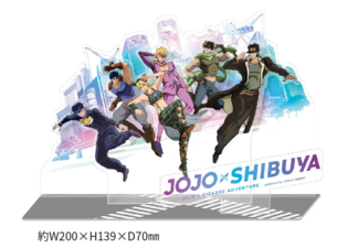 JOJO×SHIBUYA Acrylic Diorama