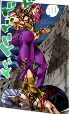 Conquered and confirmed dead by Diavolo