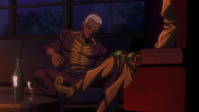 Pucci recalls one of his meetings with DIO