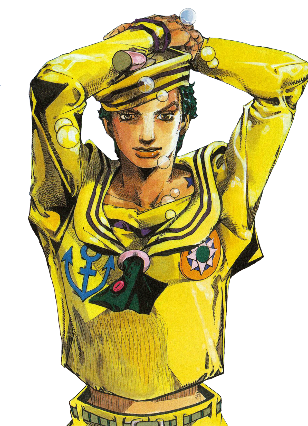 JoJo's Part 4 End  Josuke poses, Jojo bizarre, Jojo bizzare adventure