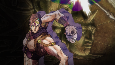 Kars and the Stone Mask in Roundabout