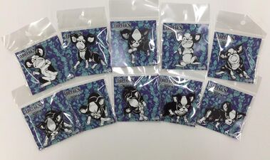 Ultra Jump 20th Anniversary Clear Badges