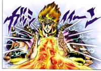 Dio stopping Jonathan's attack.png