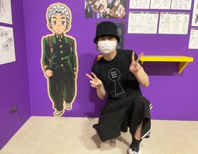 Yuki Kaji at Anime 10th Anniversary Exhibition