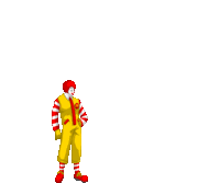 MUGEN Ronald and Burger Girl.gif