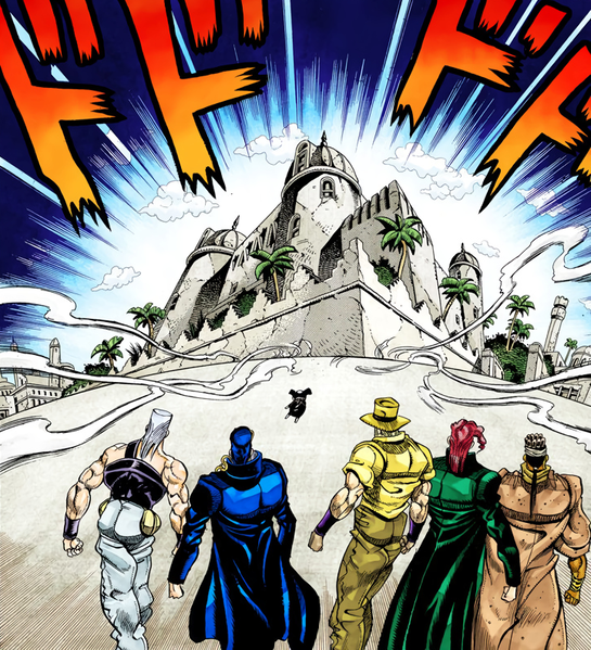 File:The Crusaders Arrive at Dio's Mansion.png