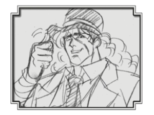 Speedwagon about to fight Jonathan (Part 3 OVA Timelines)