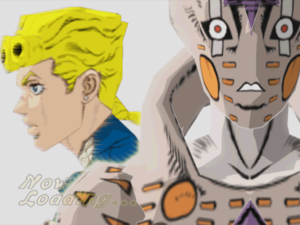 Giorno in Chapter 11-3's loading screen