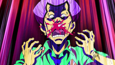 Losing his front tooth after Okuyasu punches him
