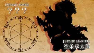 Star Platinum Eyecatch (Silhouetted version)