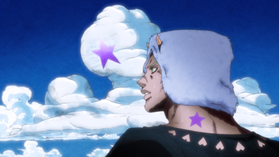 Weather using his Star Birthmark to sense the location of Ungalo