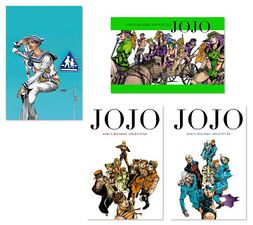 Hirohiko Araki JoJo Exhibition 2012 Postcards