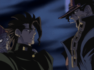 Worried about if Jotaro is being serious towards him