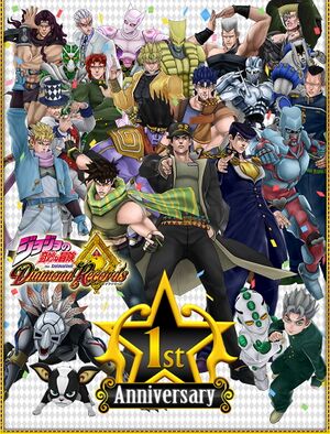 JJBA Diamond records one year anniversary.jpg