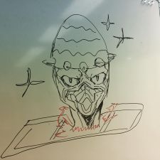 Drawn by Unknown Staff member
