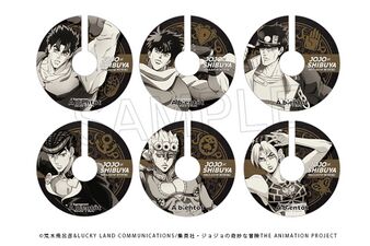 JOJO×SHIBUYA Wine Glass Markers