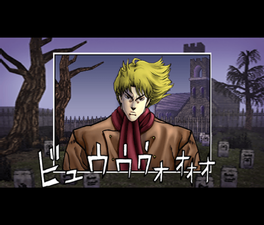 Dio at his father's grave