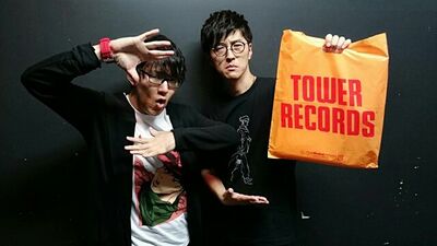Yuki Ono and Takahiro Sakurai (Tower Records)