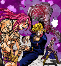Suddenly attacked by Diavolo