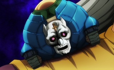 Killer Queen's hand and Secondary Bomb, Sheer Heart Attack, is revealed