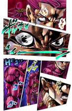 Doppio transforming into The Boss when angered