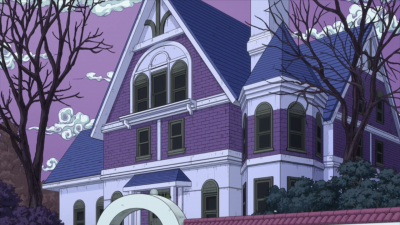 One of the houses in Ghost Girl's Alley