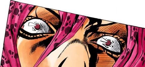 Diavolo's eyes before his "death"