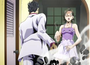 Minako after witnesses Kira eliminate her boyfriend