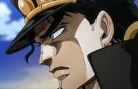Jotaro learns of his mother's worsening condition Anime.png