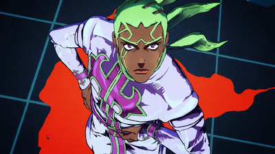 Pucci with alternate colors in Heaven's falling down