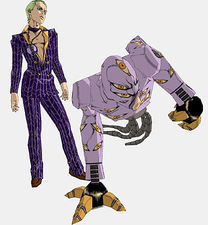 Prosciutto and The Grateful's model, Vento Aureo