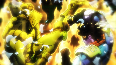 The World's final clash with Star Platinum